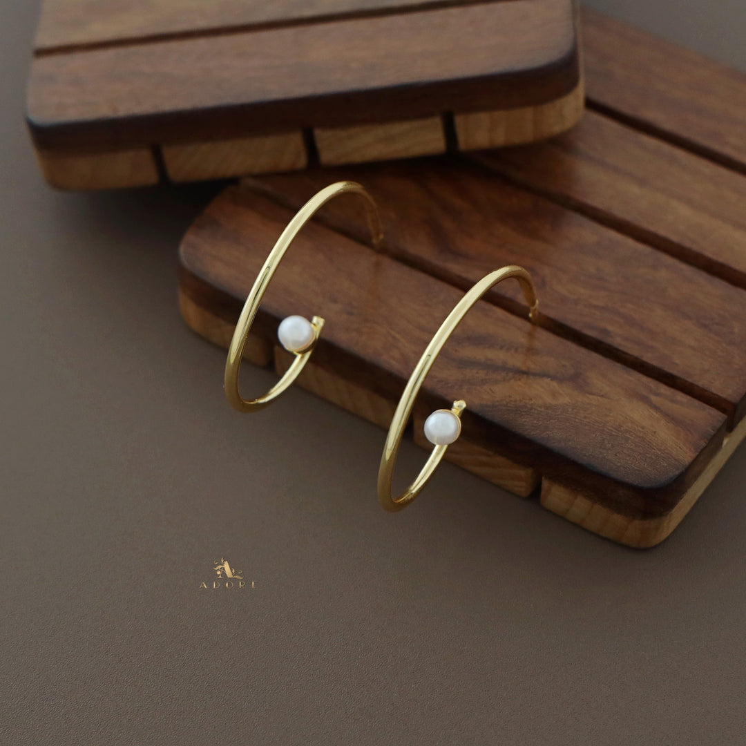 Yara Golden Pearl Hoop