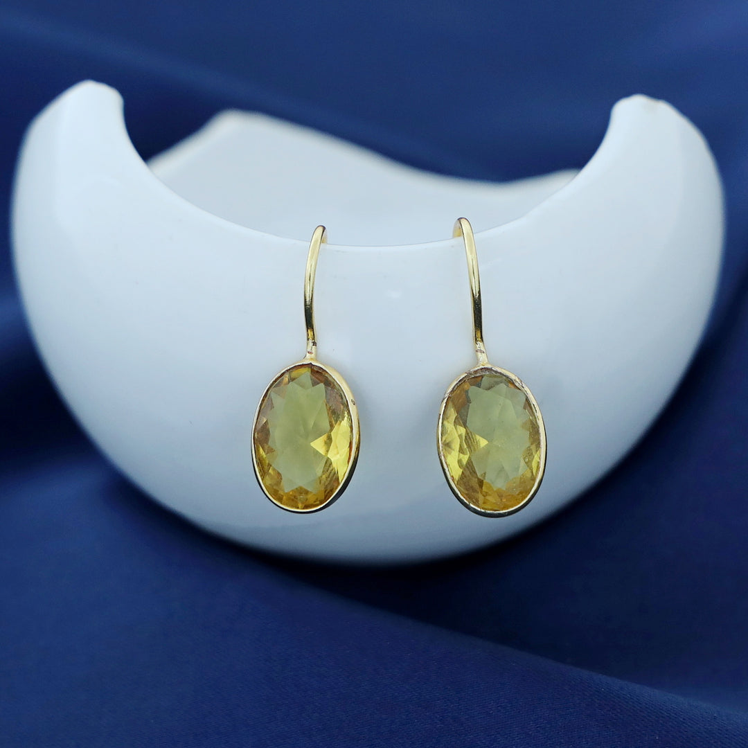 Nayanika Glossy Drop Earrings