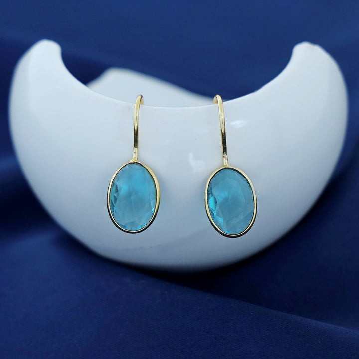 Nayanika Glossy Drop Earrings