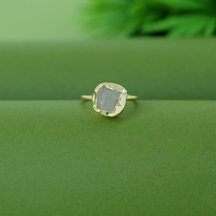 Candidus Raw Stone Rings