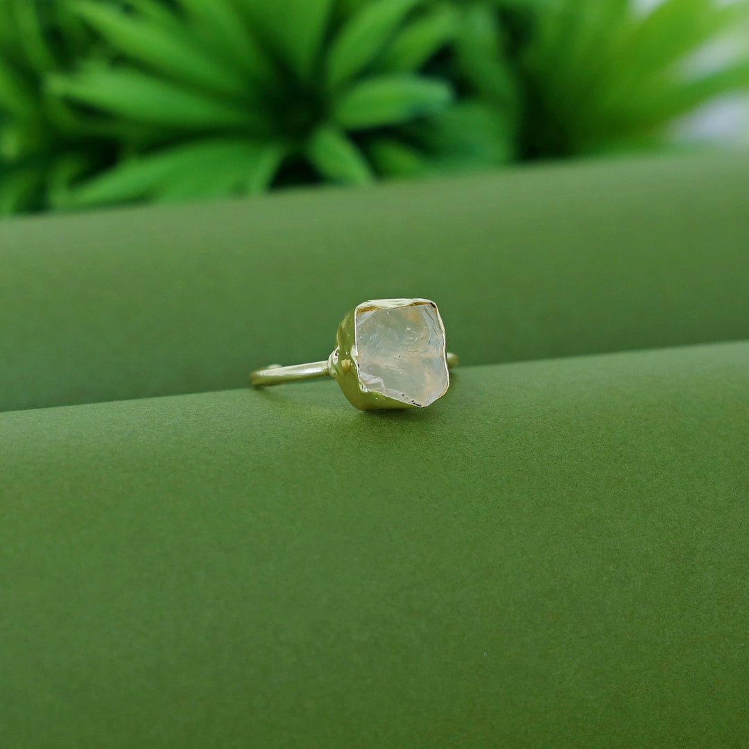 Candidus Raw Stone Rings