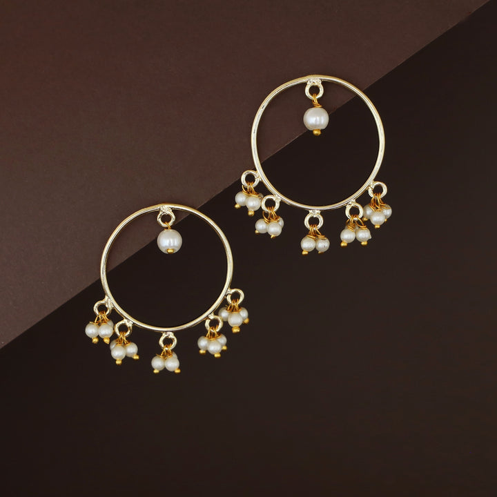 Mistry Hoop Pearl Earring