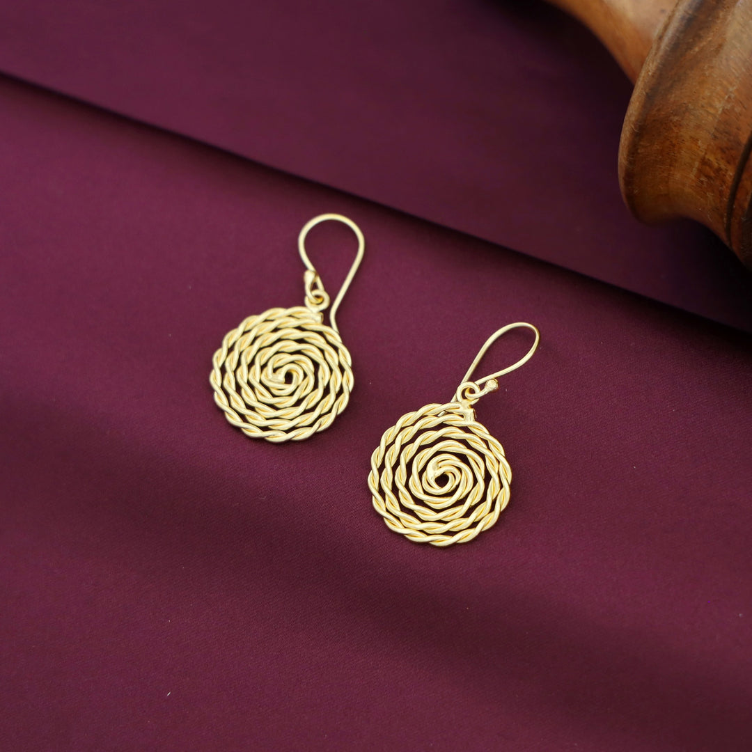 Anaiah Golden Twisted Drop