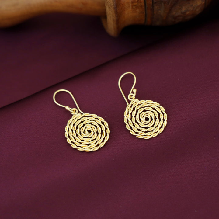 Anaiah Golden Twisted Drop