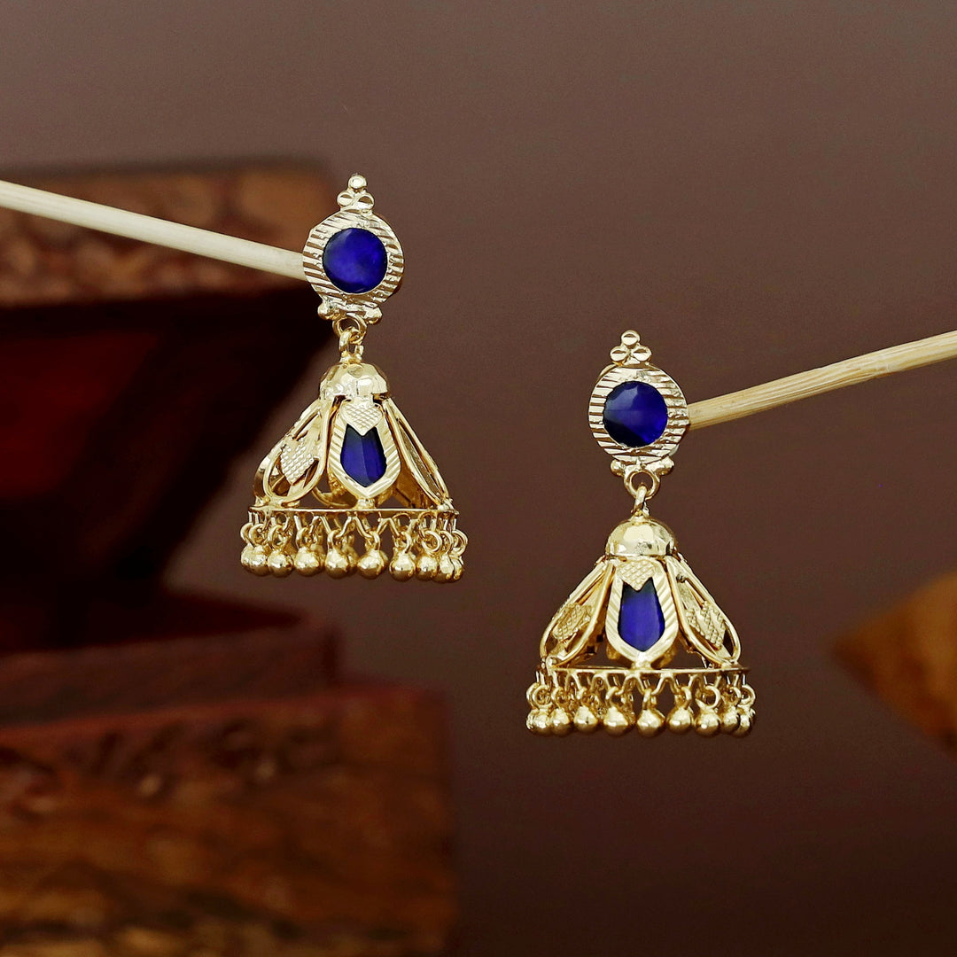 Bhakti Golden Palakka Jhumka