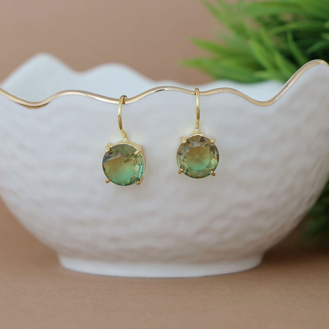 Golden Claw Round Ametrine Drop