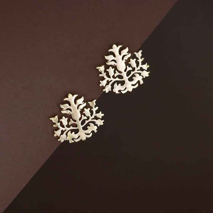 Golden Liv Filigree Earring