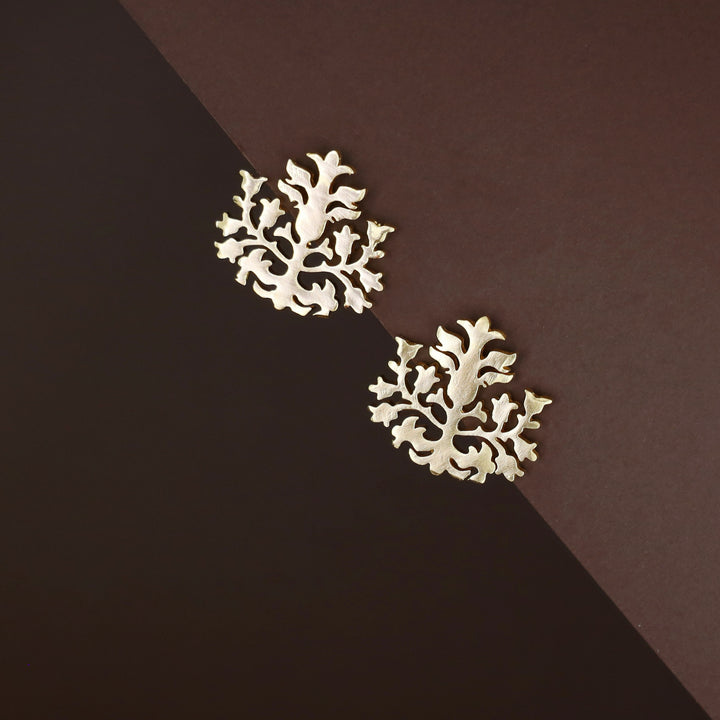 Golden Liv Filigree Earring