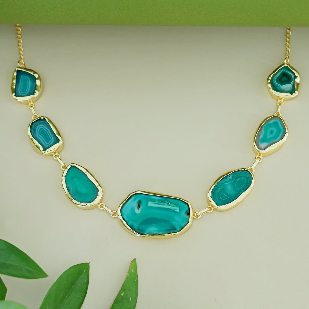 Nishka Agate Neckpiece