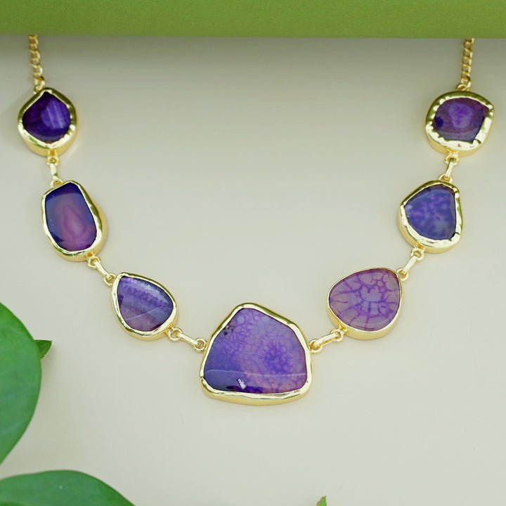 Nishka Agate Neckpiece