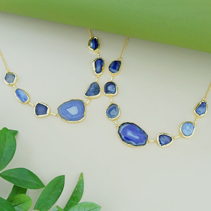 Nishka Agate Neckpiece