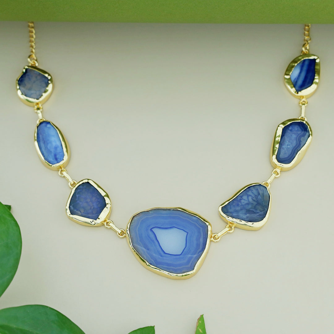 Nishka Agate Neckpiece