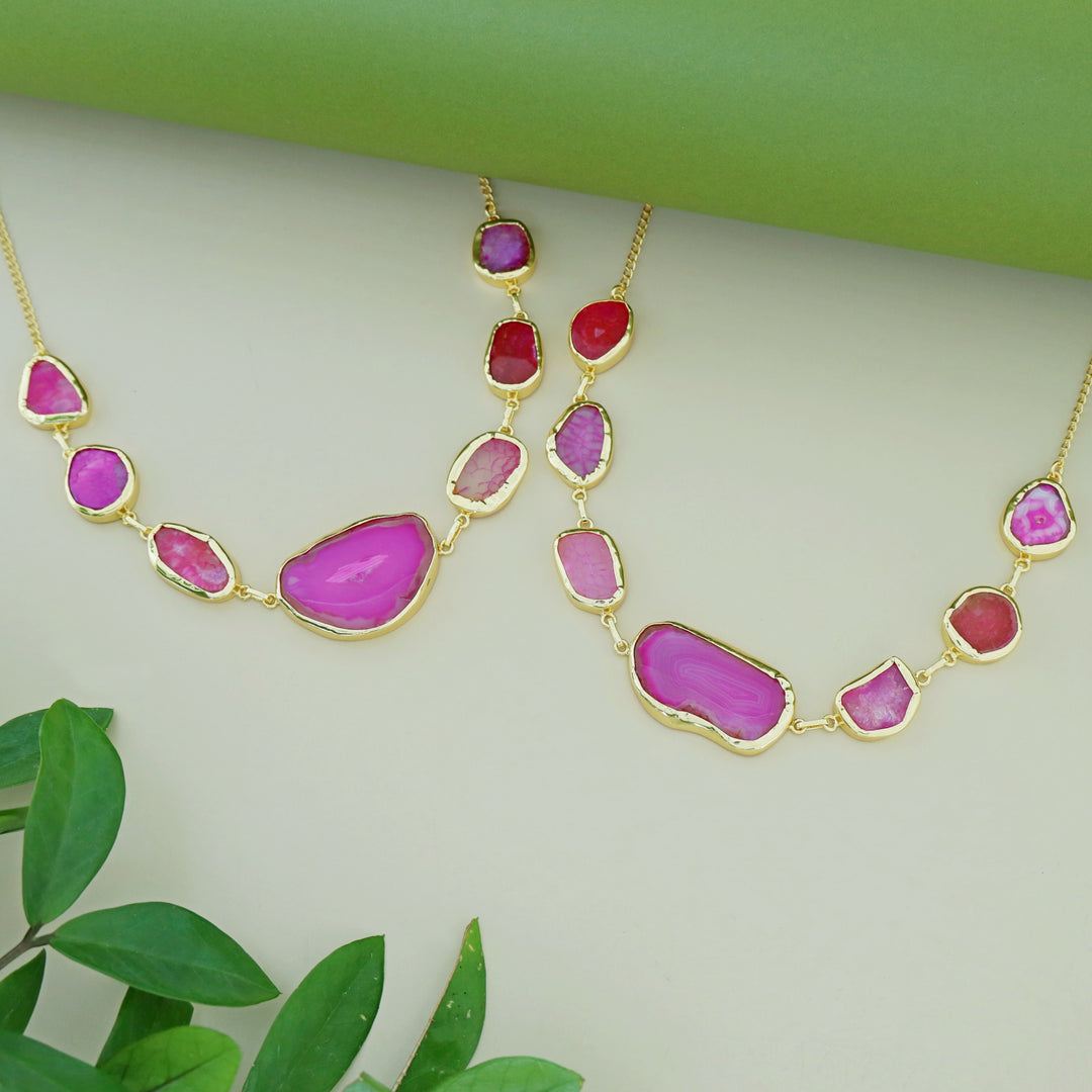 Nishka Agate Neckpiece