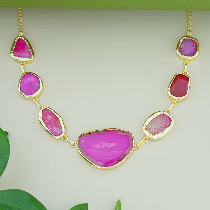 Nishka Agate Neckpiece