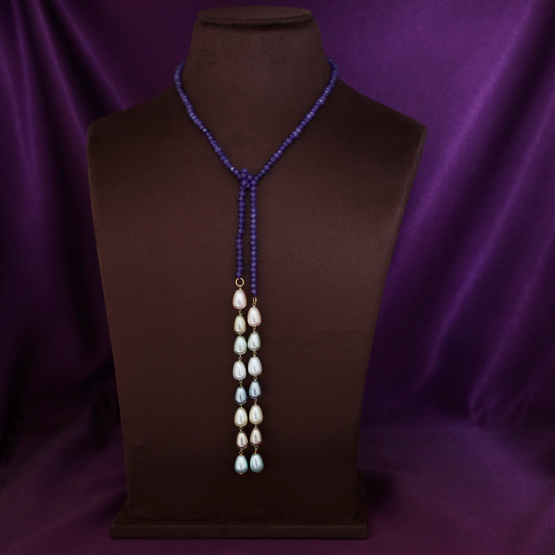 Serena Single Beaded Pearl Neckpiece