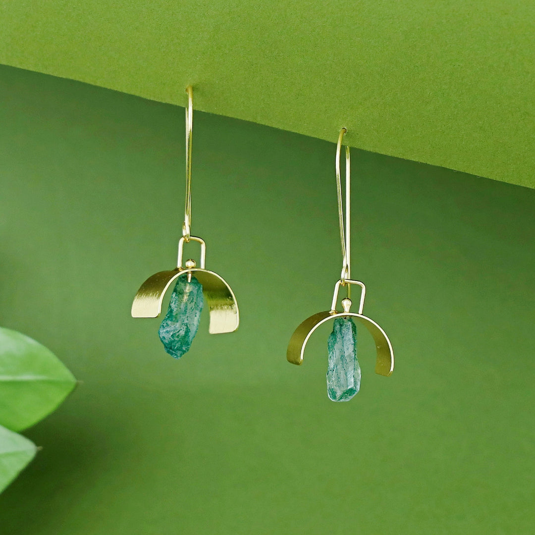 Alba Arch Dyed Stone Drop