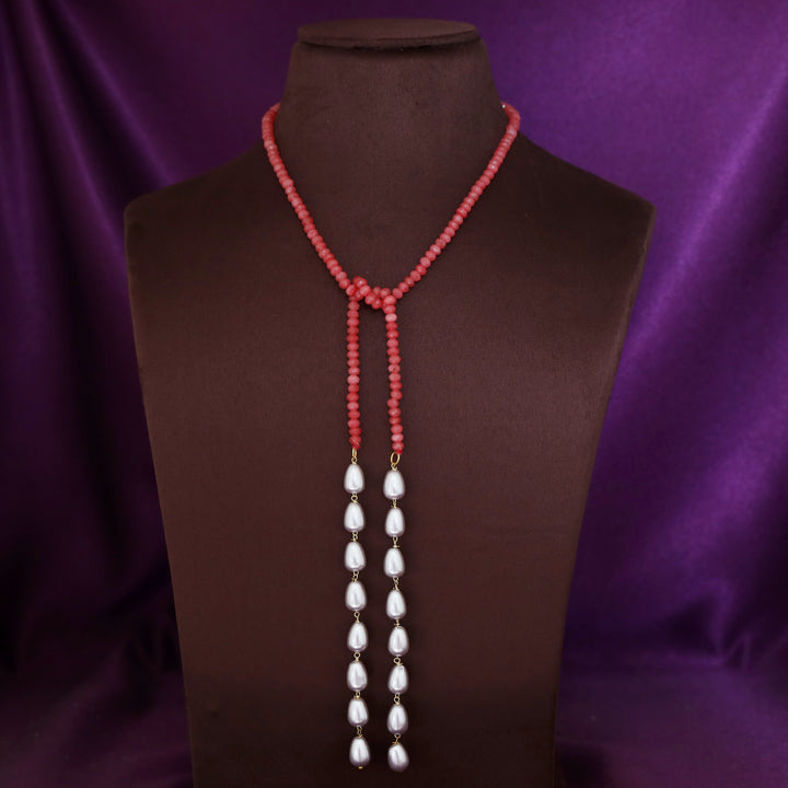 Serena Single Beaded Pearl Neckpiece