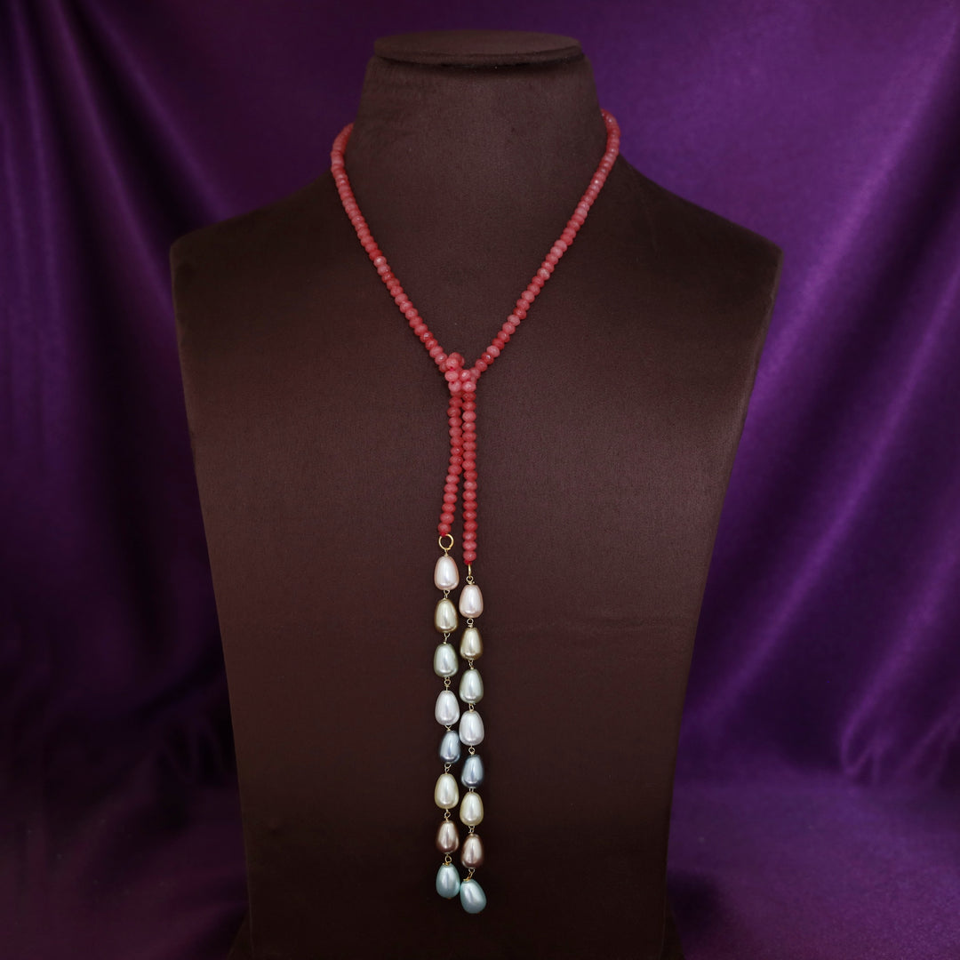 Serena Single Beaded Pearl Neckpiece