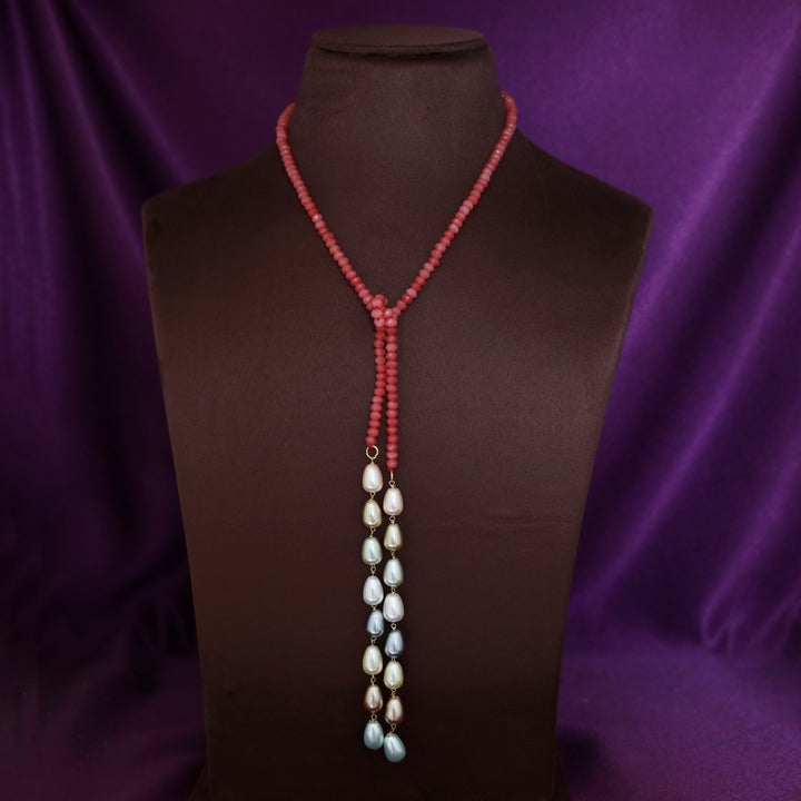 Serena Single Beaded Pearl Neckpiece