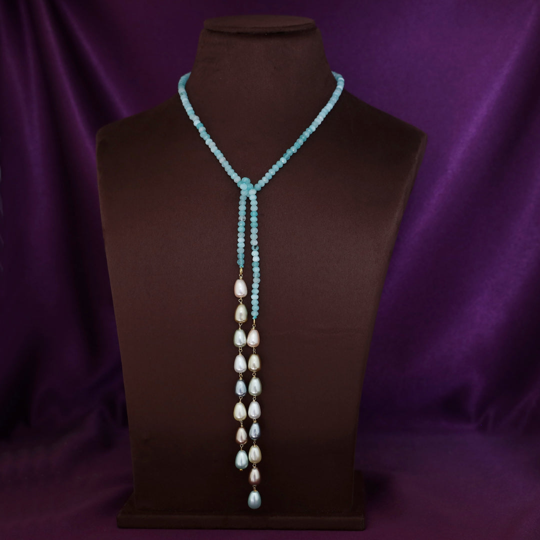 Serena Single Beaded Pearl Neckpiece