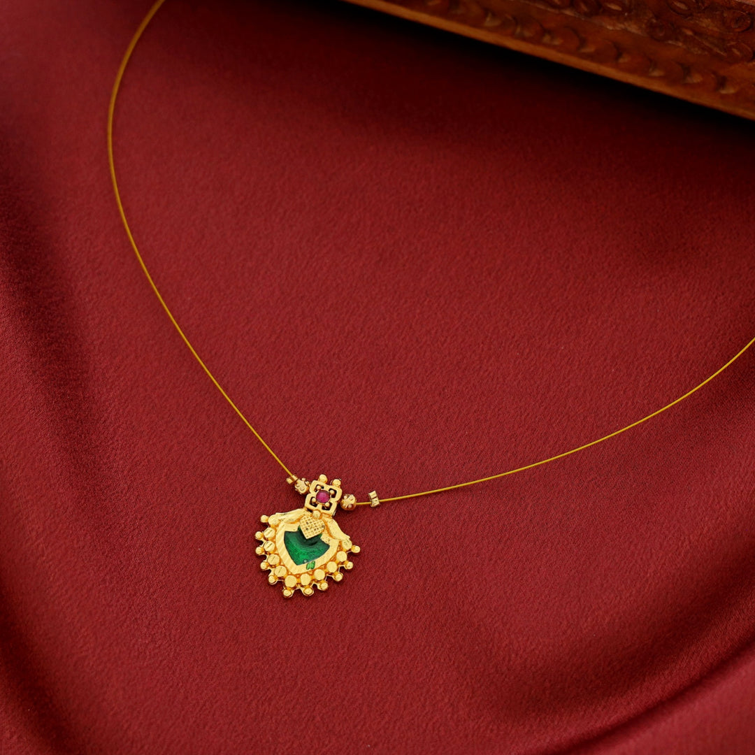Durga Palakka String Neckpiece