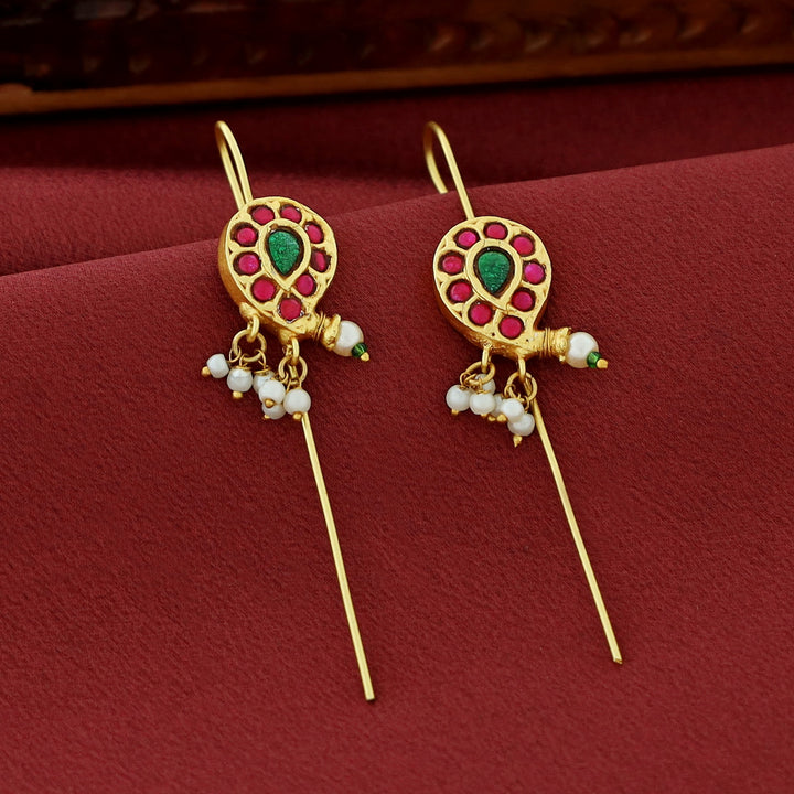 Dhvani Pearl Jadau Kundan Ear-Cuff
