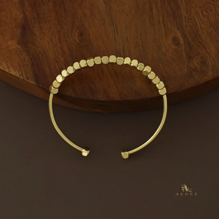 Golden Mini Cubes Bangle