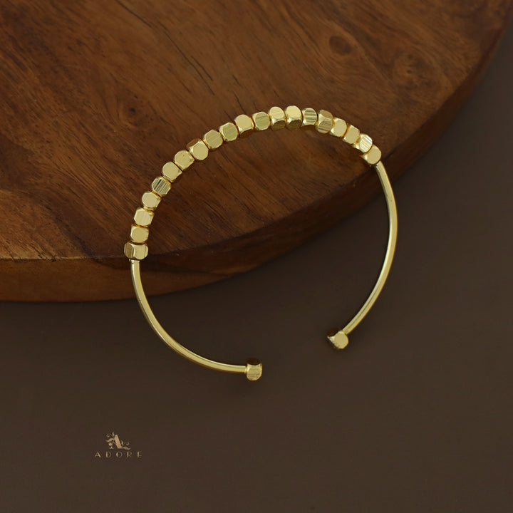 Golden Mini Cubes Bangle