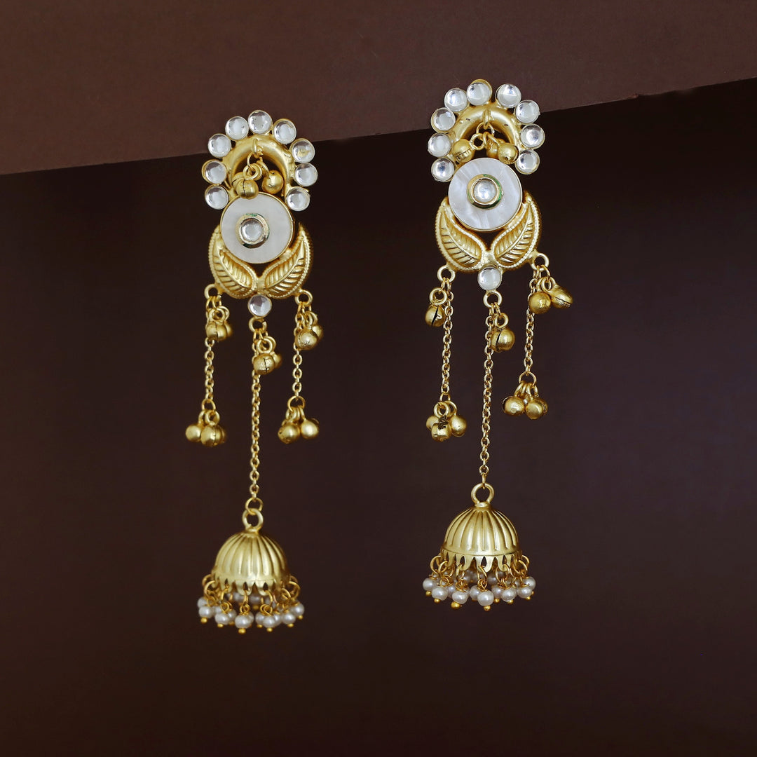 Rajitha Hanging Ghungroo Jhumka Kashmiri Earring