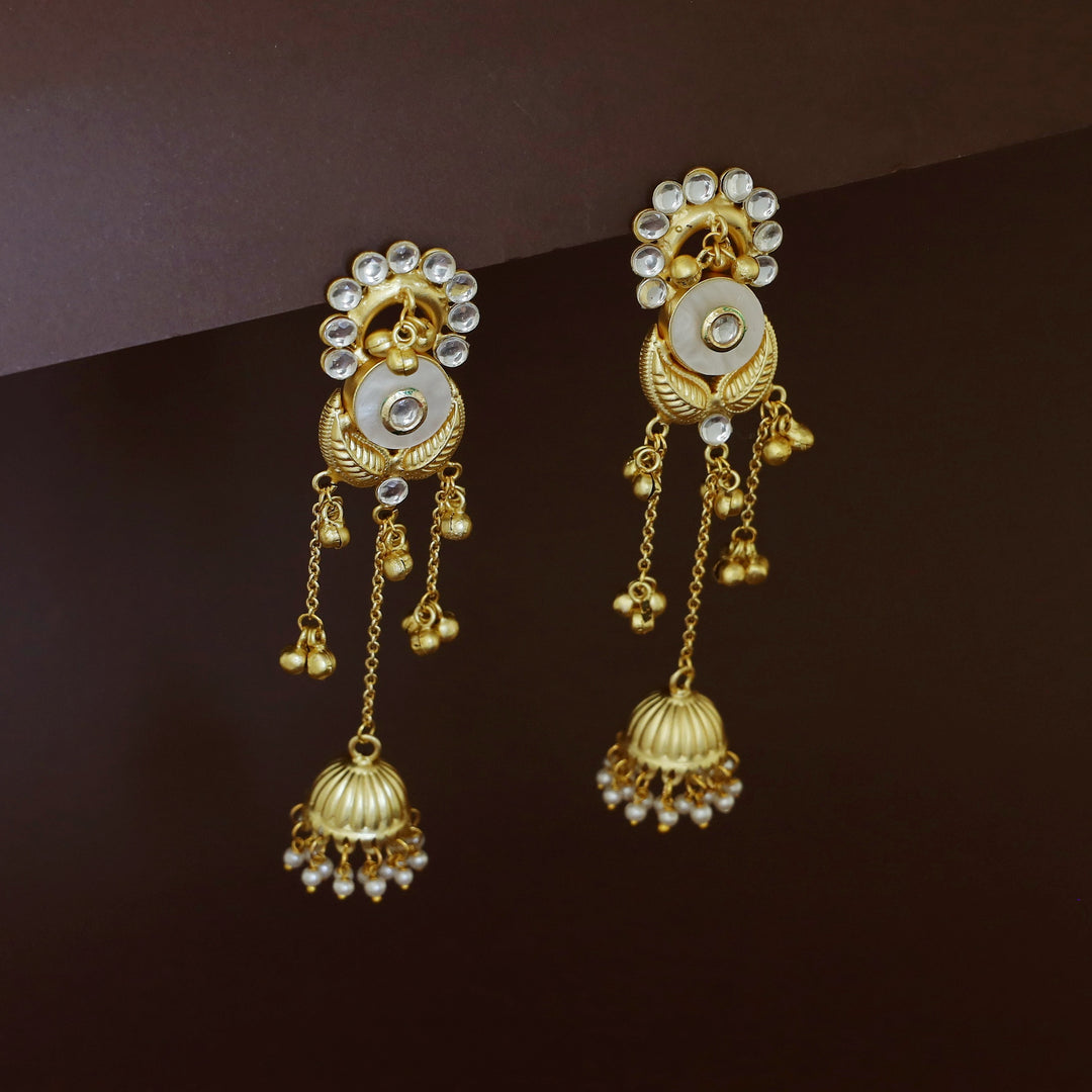 Rajitha Hanging Ghungroo Jhumka Kashmiri Earring