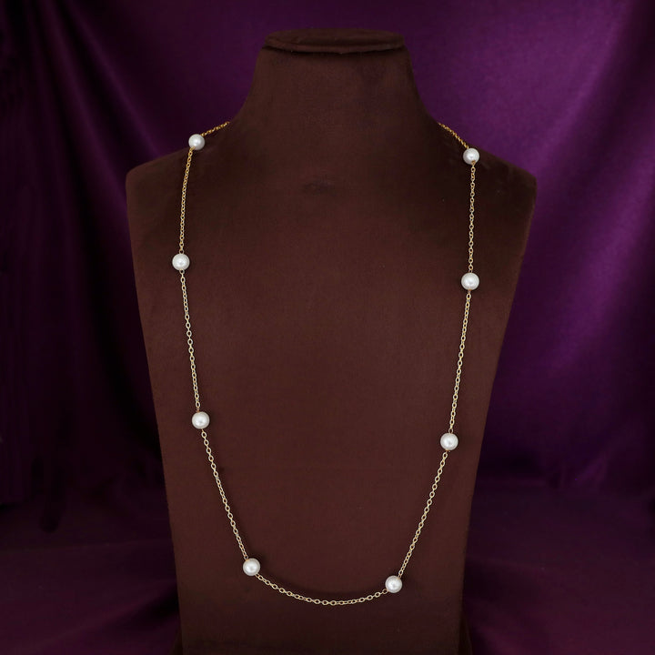 9 Pearl Long Neckpiece (8mm)