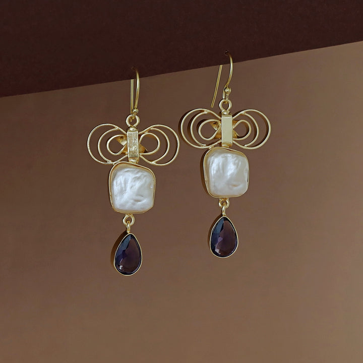 Zendaya Golden Baw Baroque Glossy Drop