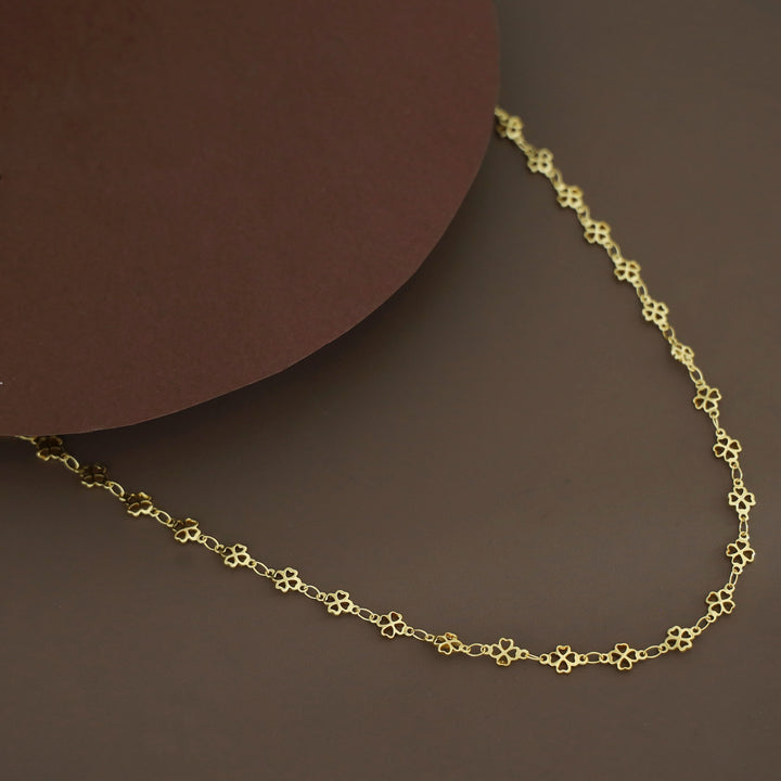 Priya Golden Flower Neckpiece