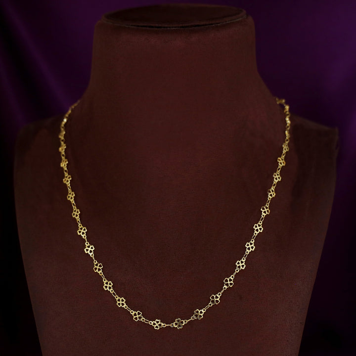 Priya Golden Flower Neckpiece