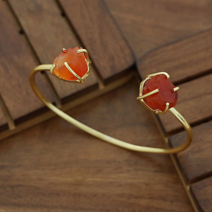 Mabel Eminent Raw Stone Bracelet (Colour Option)