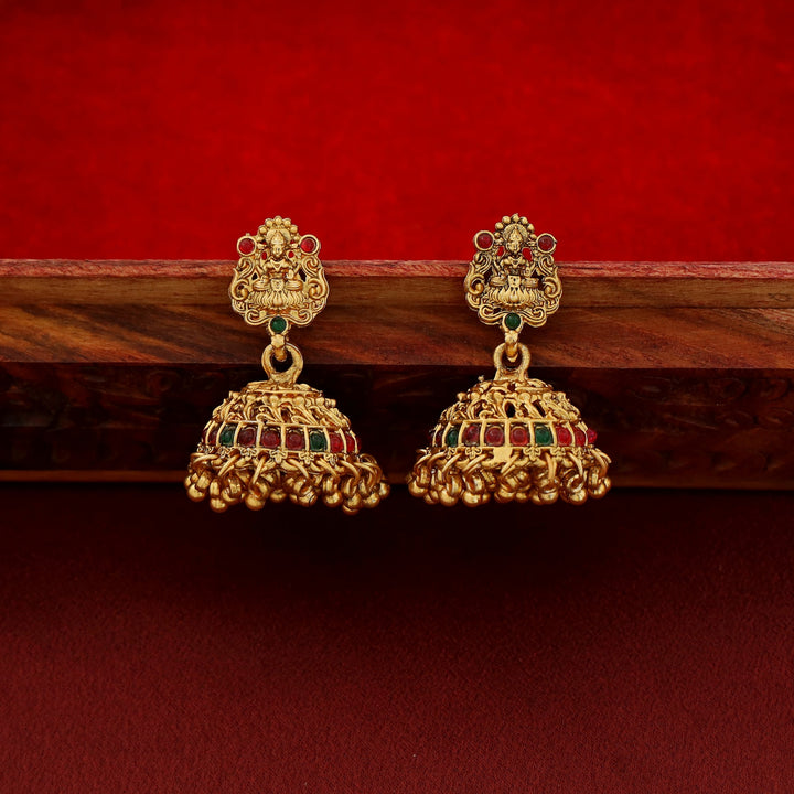 Saayuthra Lakshmi Mayura Bridal Neckpiece With Earring