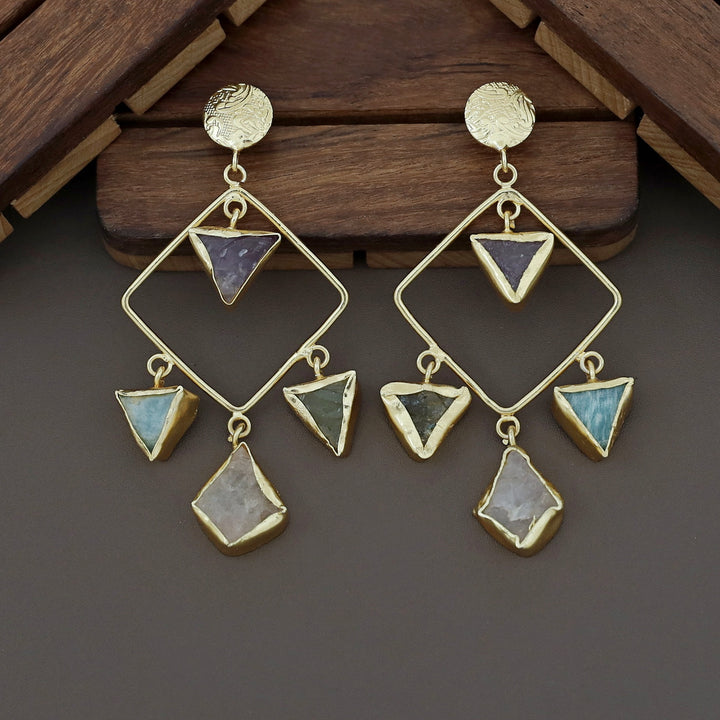 Raw Stone Adabel Tulip Earring (Colour Options)