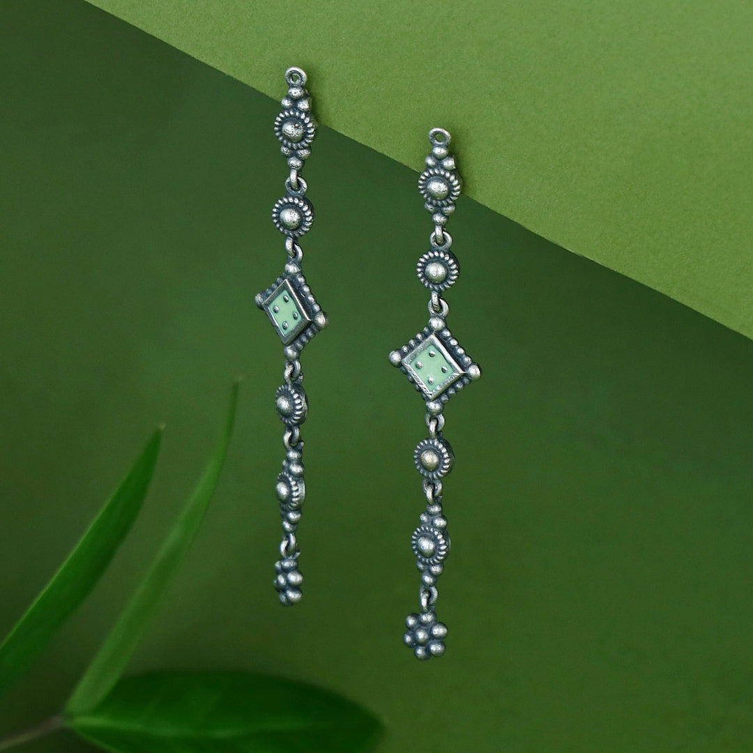 Amina Floral Antique Earring