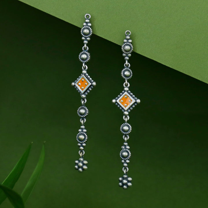 Amina Floral Antique Earring