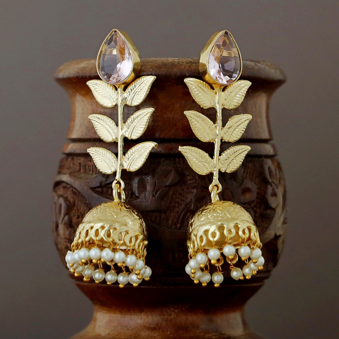3 Layer Leaf Jhumka