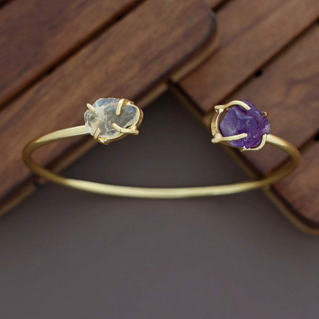Mabel Eminent Raw Stone Bracelet (Colour Option)