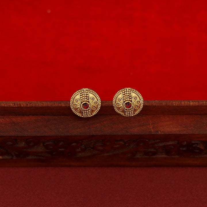 Purna 5 Circle Ball Choker With Stud