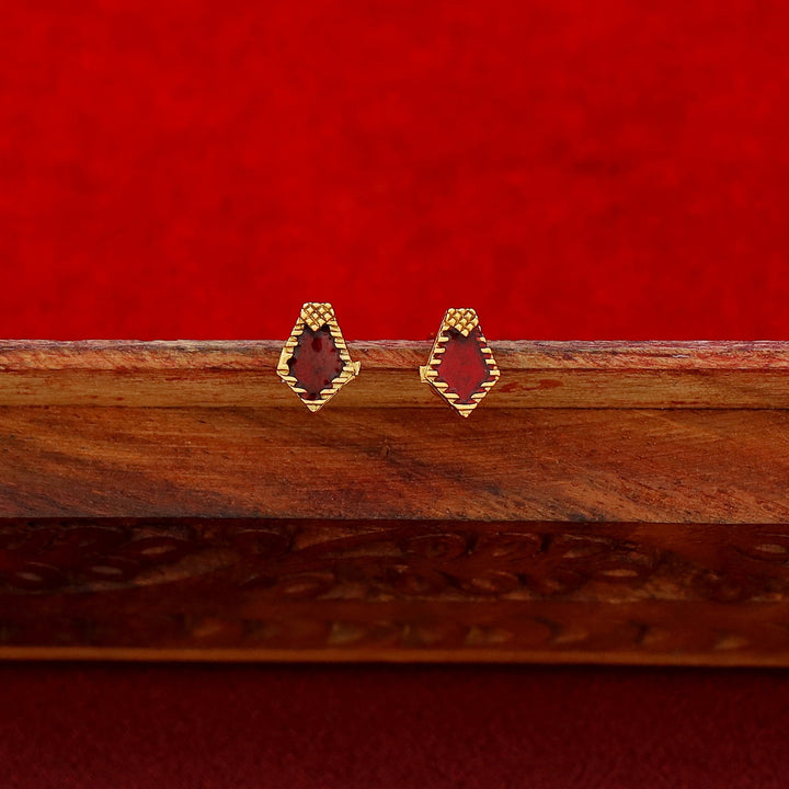 Mythily 4 Layer Golden Ball Enamel Palakka Choker With Stud