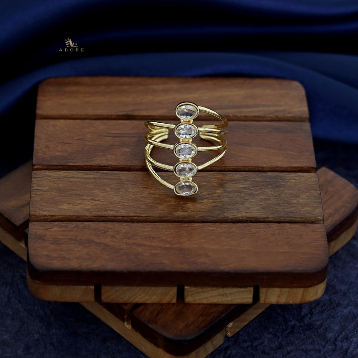 Yanira 4 Layer Glossy Ring