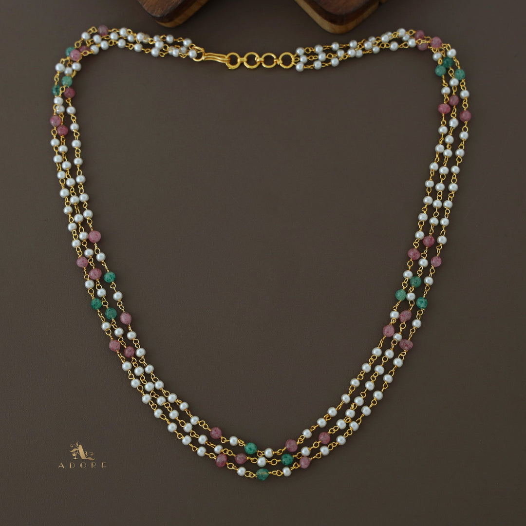 Tenille 3 Layer Short Neckpiece