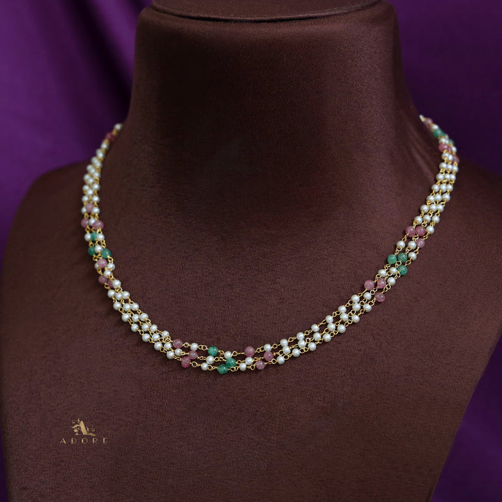 Tenille 3 Layer Short Neckpiece