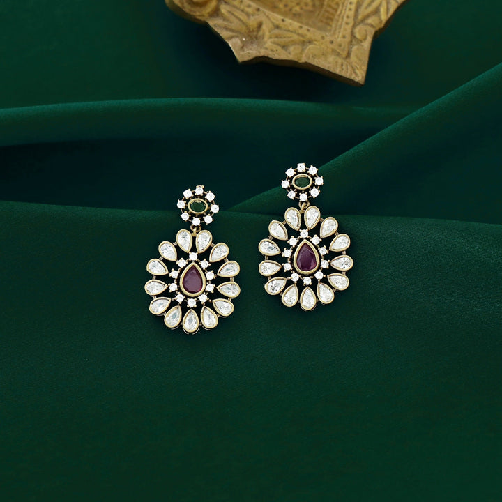 Premium Architha AD Twilight Choker with Earring