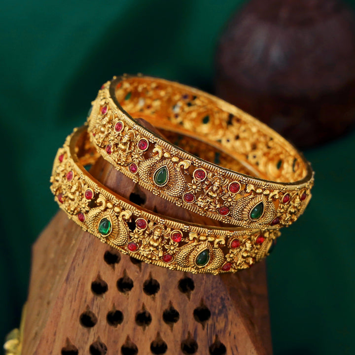 Niveda Mayoora Bangle (Set of 2)