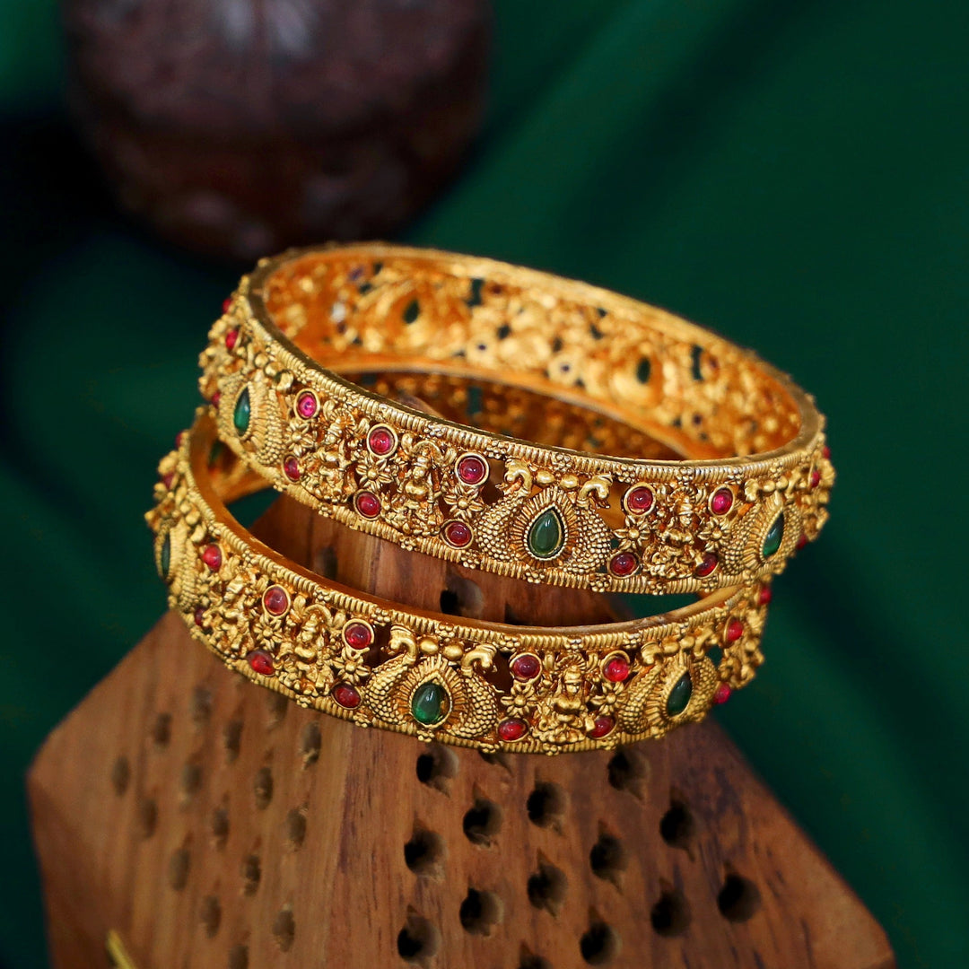 Niveda Mayoora Bangle (Set of 2)