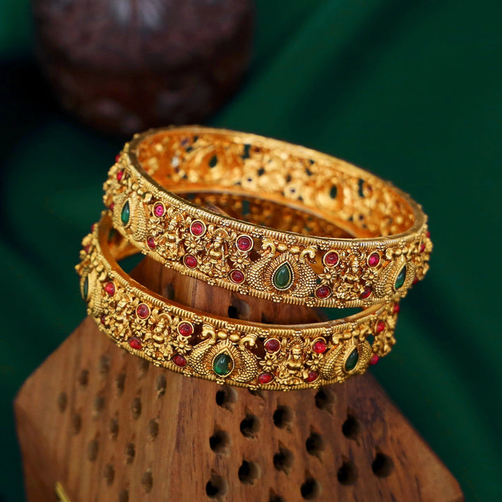 Niveda Mayoora Bangle (Set of 2)